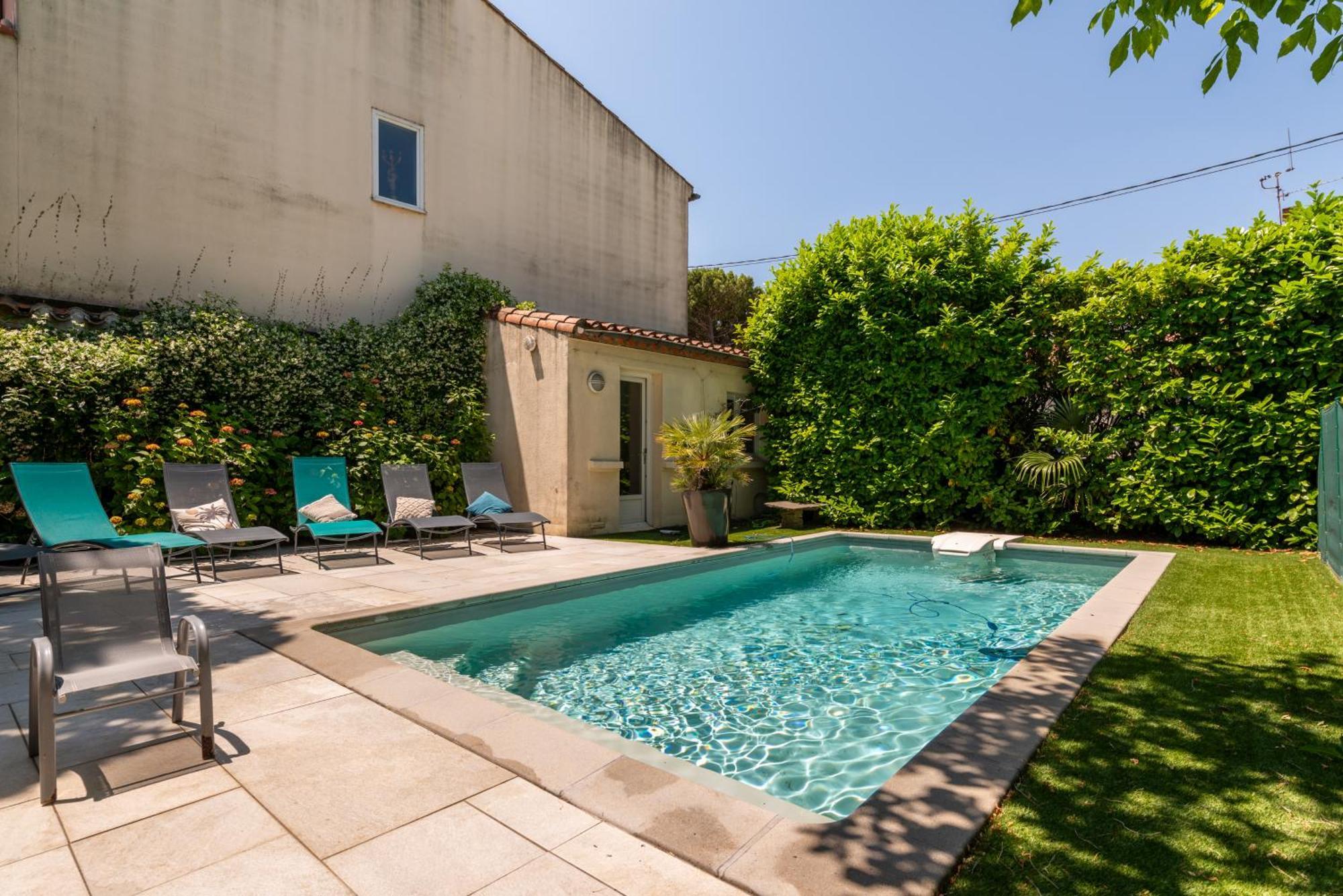 La Casa Grande - Piscine - Wifi - Parking Villa Carcassonne Eksteriør bilde